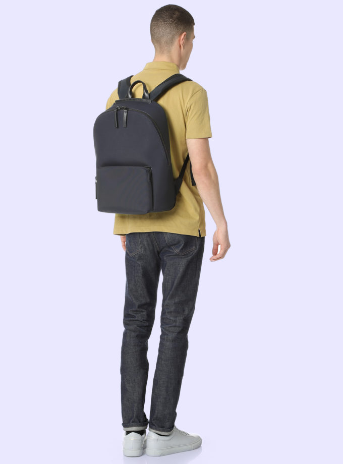 Nylon Zip Top Rucksack